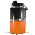 Skin Decal Wrap for Yeti 1 Gallon Jug Ripped Colors Black Orange - JUG NOT INCLUDED by WraptorSkinz