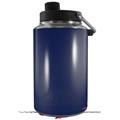 Skin Decal Wrap for Yeti 1 Gallon Jug Solids Collection Navy Blue - JUG NOT INCLUDED by WraptorSkinz
