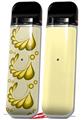 Skin Decal Wrap 2 Pack for Smok Novo v1 Petals Yellow VAPE NOT INCLUDED