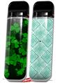 Skin Decal Wrap 2 Pack for Smok Novo v1 St Patricks Clover Confetti VAPE NOT INCLUDED